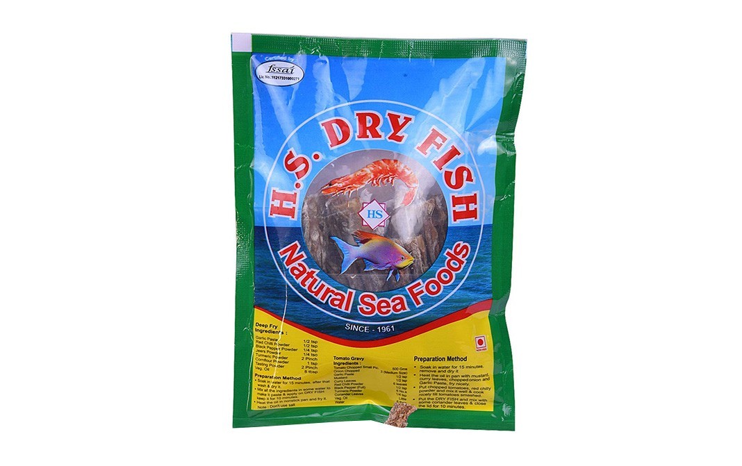 H.S.Dry Fish Dry Bombay Duck    Pack  100 grams